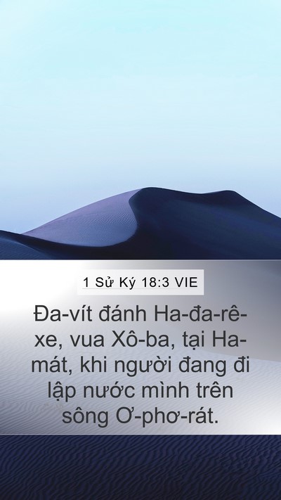 1 Sử Ký 18:3 VIE Bible Verse Image
