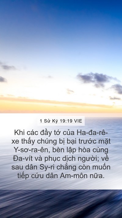 1 Sử Ký 19:19 VIE Bible Verse Image