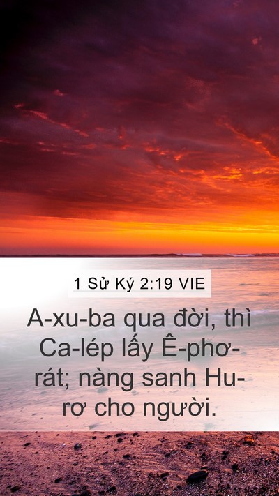 1 Sử Ký 2:19 VIE Bible Verse Image