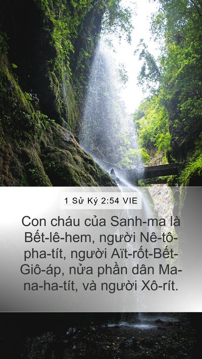 1 Sử Ký 2:54 VIE Bible Verse Image