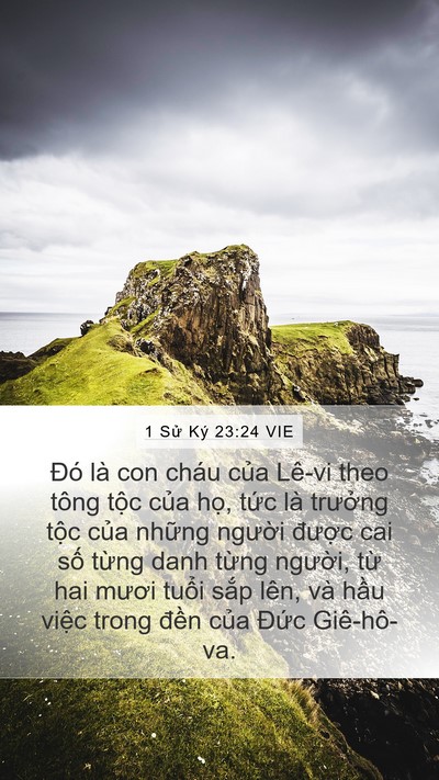 1 Sử Ký 23:24 VIE Bible Verse Image