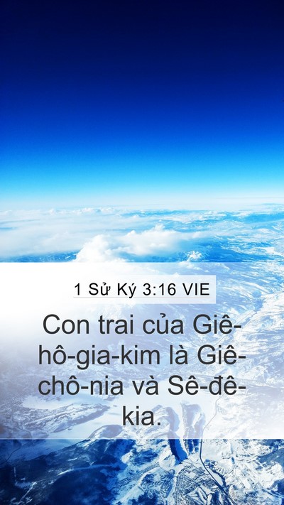 1 Sử Ký 3:16 VIE Bible Verse Image