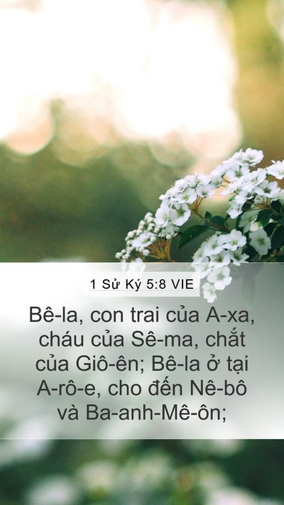 1 Sử Ký 5:8 VIE Bible Verse Image