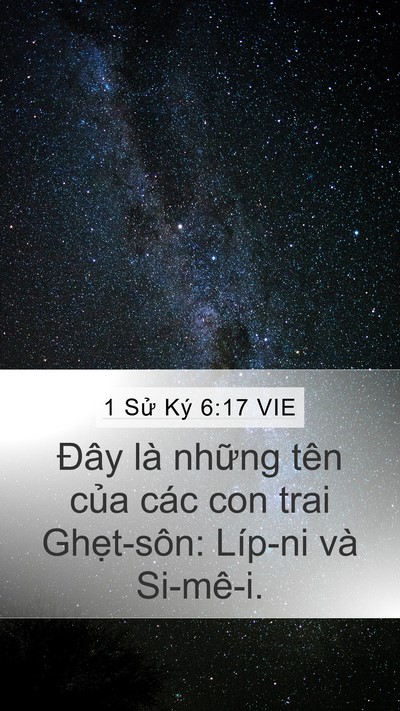 1 Sử Ký 6:17 VIE Bible Verse Image