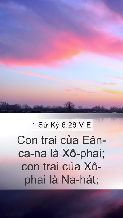 1 Sử Ký 6:26 VIE Bible Verse Image