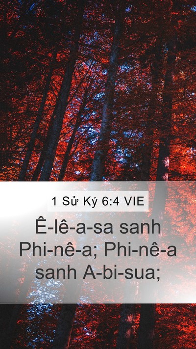 1 Sử Ký 6:4 VIE Bible Verse Image