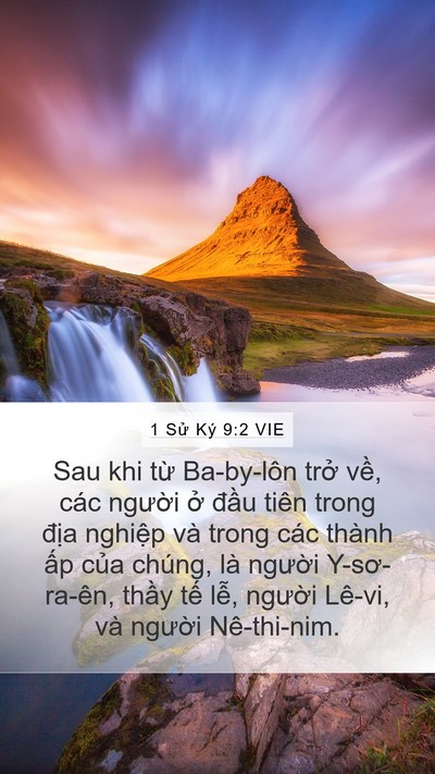 1 Sử Ký 9:2 VIE Bible Verse Image