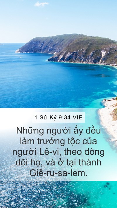 1 Sử Ký 9:34 VIE Bible Verse Image