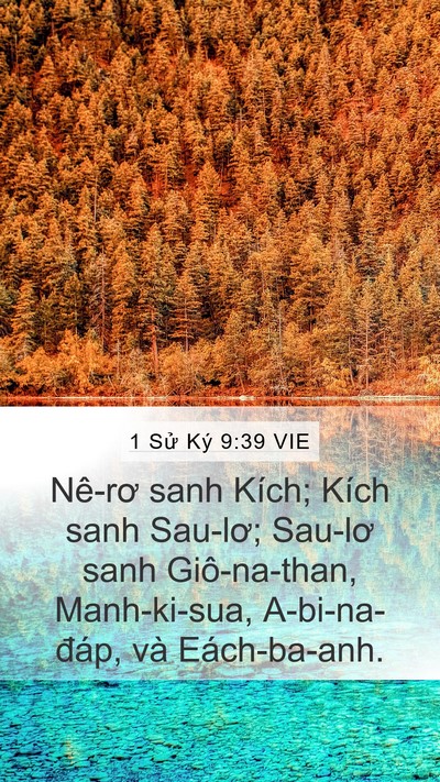 1 Sử Ký 9:39 VIE Bible Verse Image