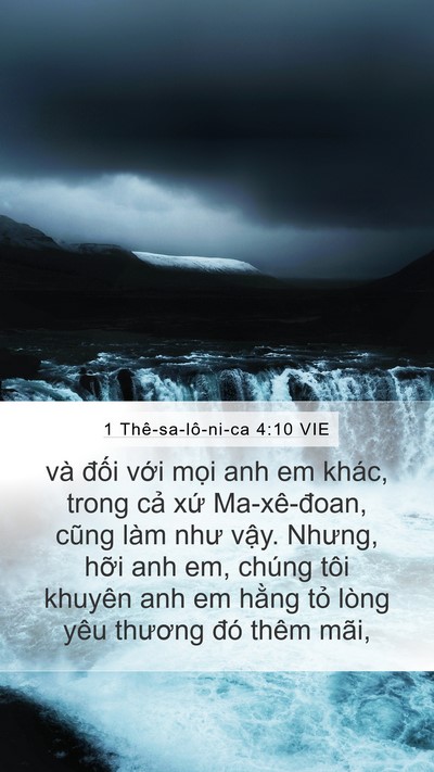 1 Thê-sa-lô-ni-ca 4:10 VIE Bible Verse Image