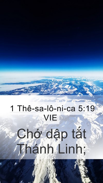 1 Thê-sa-lô-ni-ca 5:19 VIE Bible Verse Image