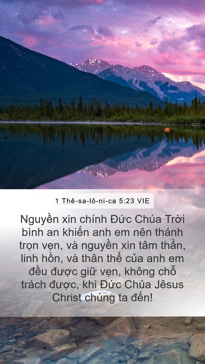 1 Thê-sa-lô-ni-ca 5:23 VIE Bible Verse Image