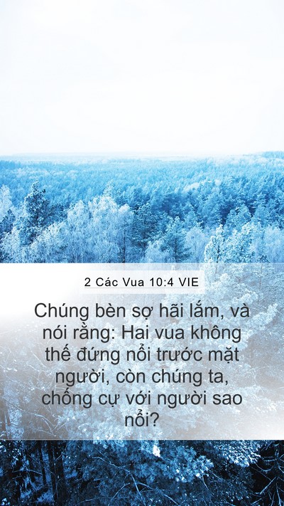 2 Các Vua 10:4 VIE Bible Verse Image