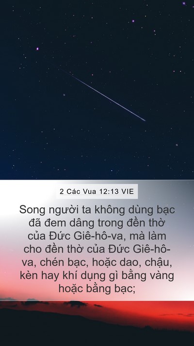 2 Các Vua 12:13 VIE Bible Verse Image