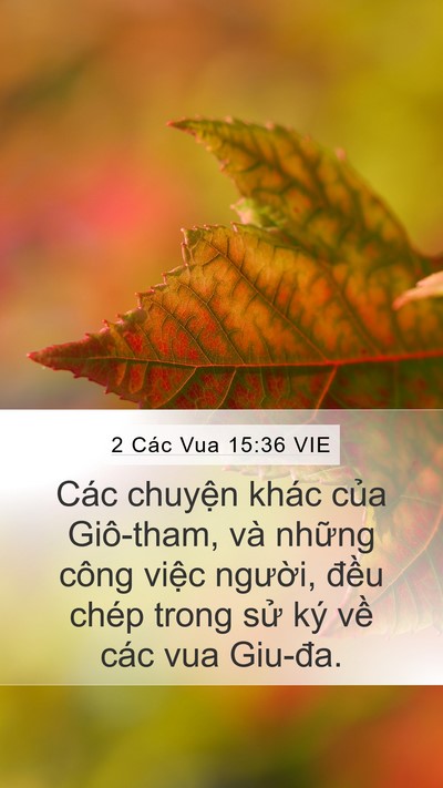 2 Các Vua 15:36 VIE Bible Verse Image
