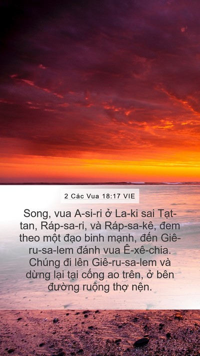 2 Các Vua 18:17 VIE Bible Verse Image