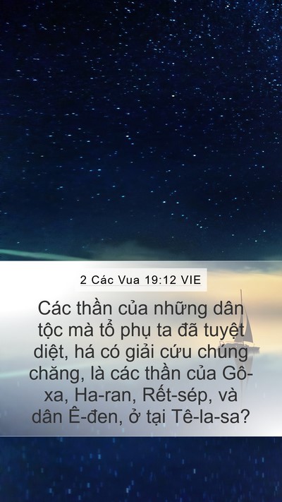 2 Các Vua 19:12 VIE Bible Verse Image