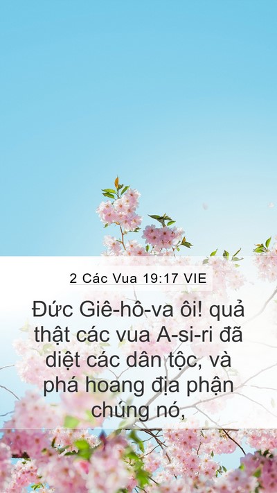 2 Các Vua 19:17 VIE Bible Verse Image