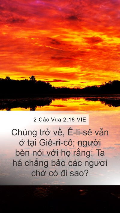 2 Các Vua 2:18 VIE Bible Verse Image