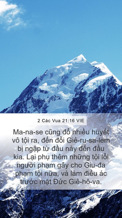 2 Các Vua 21:16 VIE Bible Verse Image