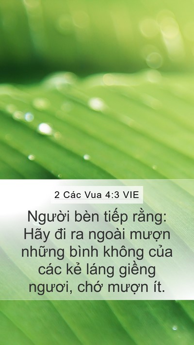 2 Các Vua 4:3 VIE Bible Verse Image