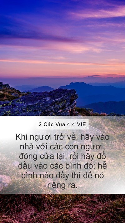 2 Các Vua 4:4 VIE Bible Verse Image