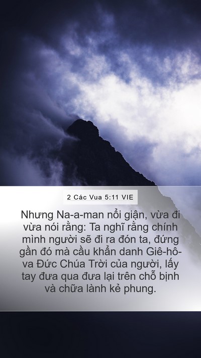 2 Các Vua 5:11 VIE Bible Verse Image