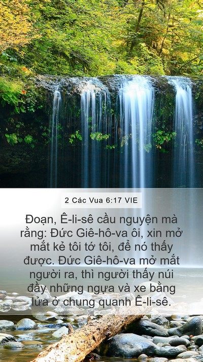 2 Các Vua 6:17 VIE Bible Verse Image