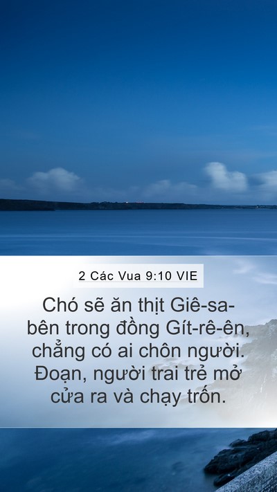 2 Các Vua 9:10 VIE Bible Verse Image