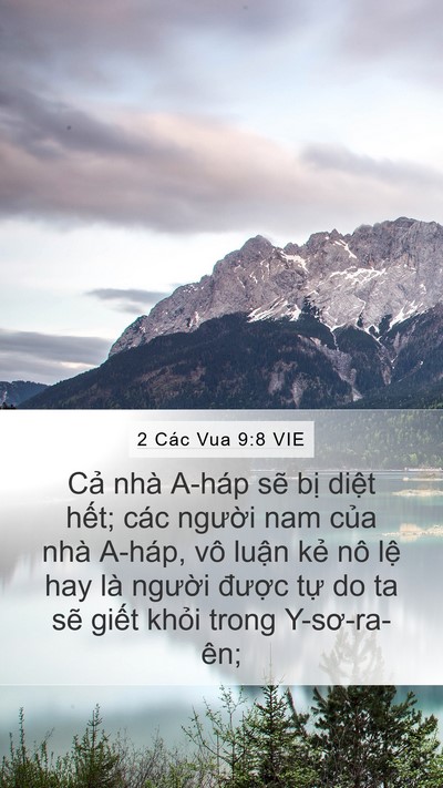 2 Các Vua 9:8 VIE Bible Verse Image