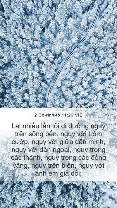 2 Cô-rinh-tô 11:26 VIE Bible Verse Image