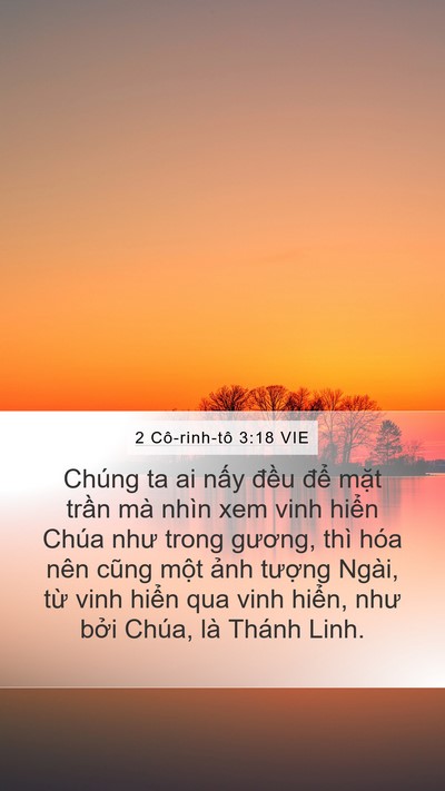 2 Cô-rinh-tô 3:18 VIE Bible Verse Image