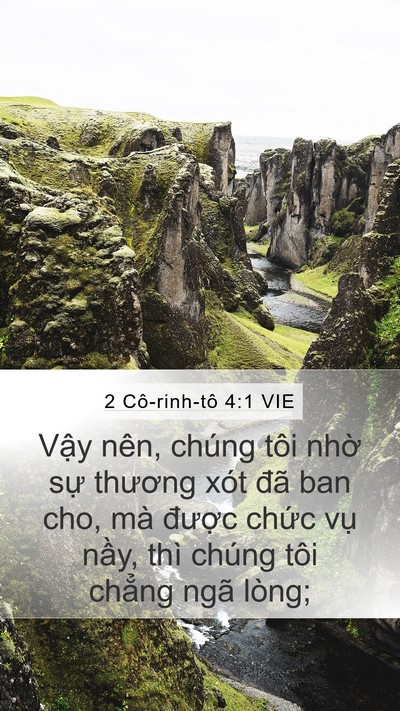 2 Cô-rinh-tô 4:1 VIE Bible Verse Image