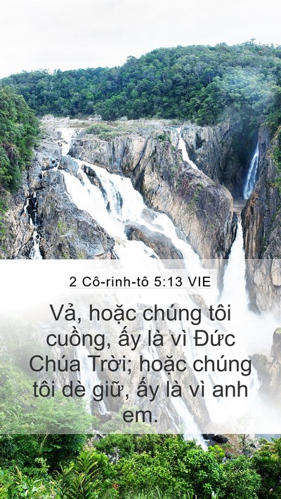 2 Cô-rinh-tô 5:13 VIE Bible Verse Image