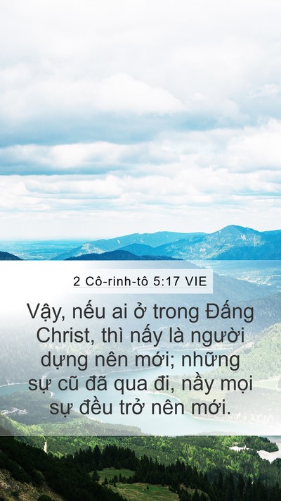 2 Cô-rinh-tô 5:17 VIE Bible Verse Image