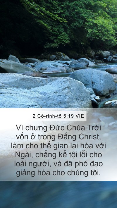 2 Cô-rinh-tô 5:19 VIE Bible Verse Image