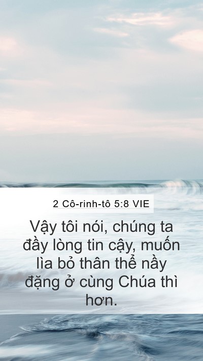 2 Cô-rinh-tô 5:8 VIE Bible Verse Image
