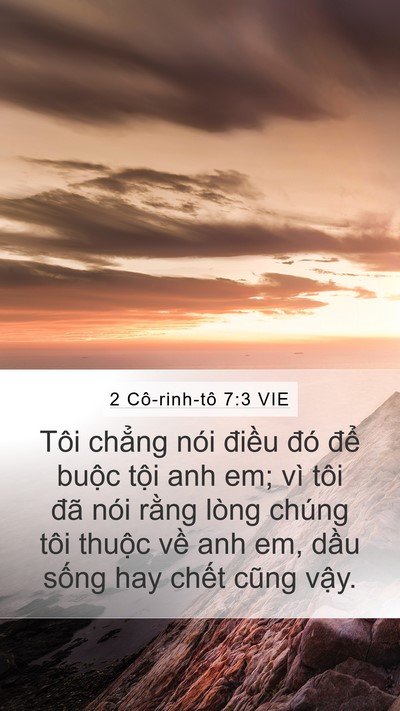 2 Cô-rinh-tô 7:3 VIE Bible Verse Image