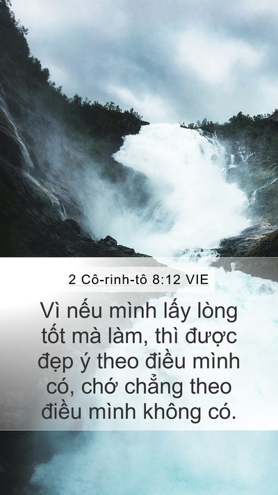 2 Cô-rinh-tô 8:12 VIE Bible Verse Image