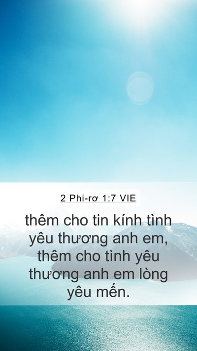 2 Phi-rơ 1:7 VIE Bible Verse Image