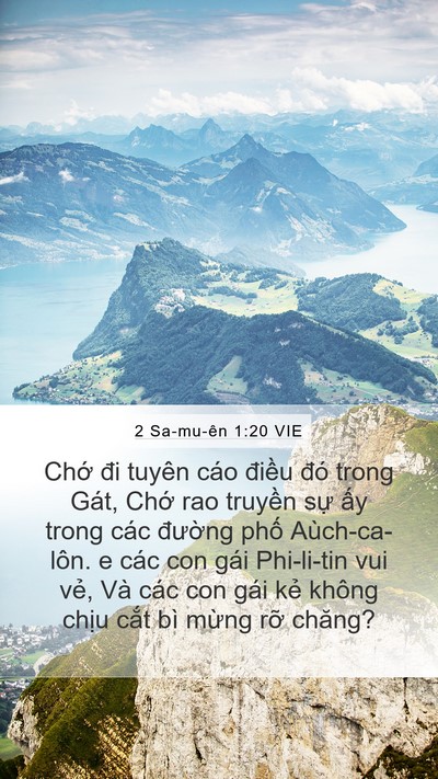 2 Sa-mu-ên 1:20 VIE Bible Verse Image