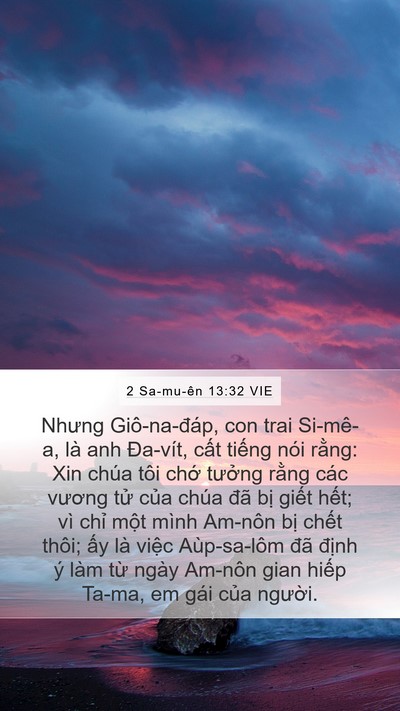 2 Sa-mu-ên 13:32 VIE Bible Verse Image