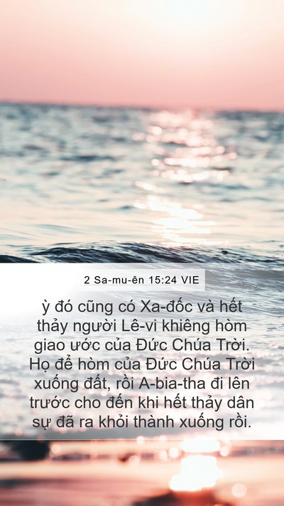 2 Sa-mu-ên 15:24 VIE Bible Verse Image