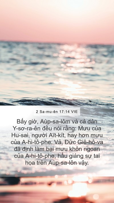 2 Sa-mu-ên 17:14 VIE Bible Verse Image