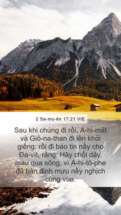 2 Sa-mu-ên 17:21 VIE Bible Verse Image
