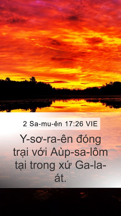 2 Sa-mu-ên 17:26 VIE Bible Verse Image