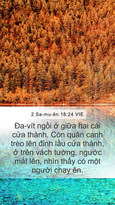 2 Sa-mu-ên 18:24 VIE Bible Verse Image