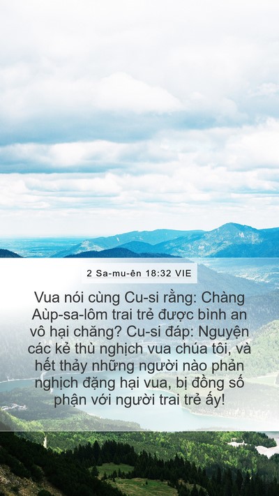 2 Sa-mu-ên 18:32 VIE Bible Verse Image