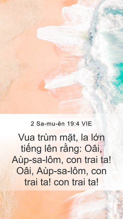 2 Sa-mu-ên 19:4 VIE Bible Verse Image
