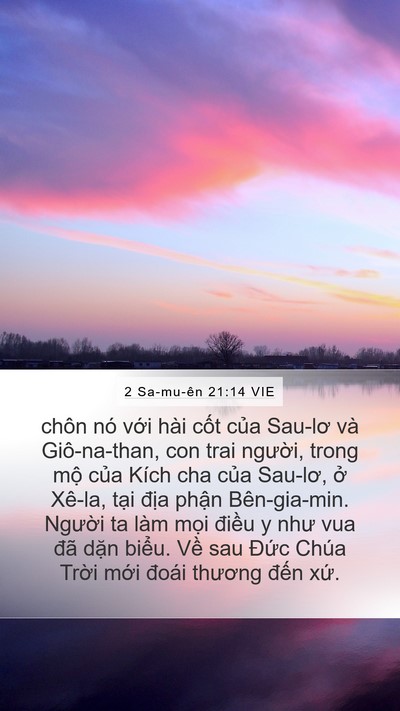 2 Sa-mu-ên 21:14 VIE Bible Verse Image